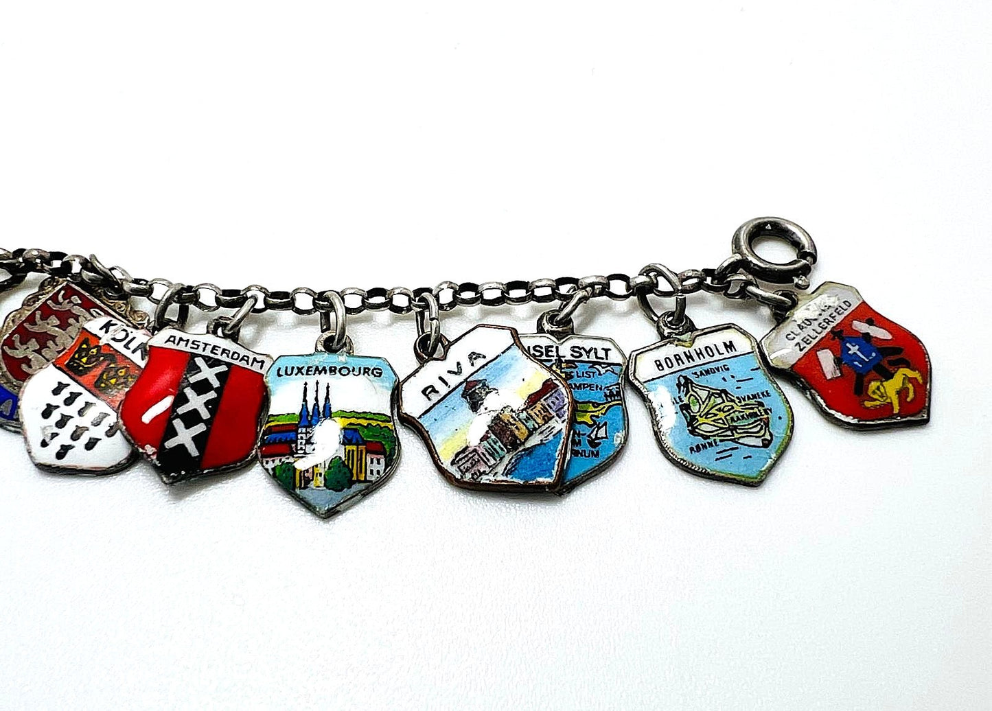 Armband mit Emaille-Wappen