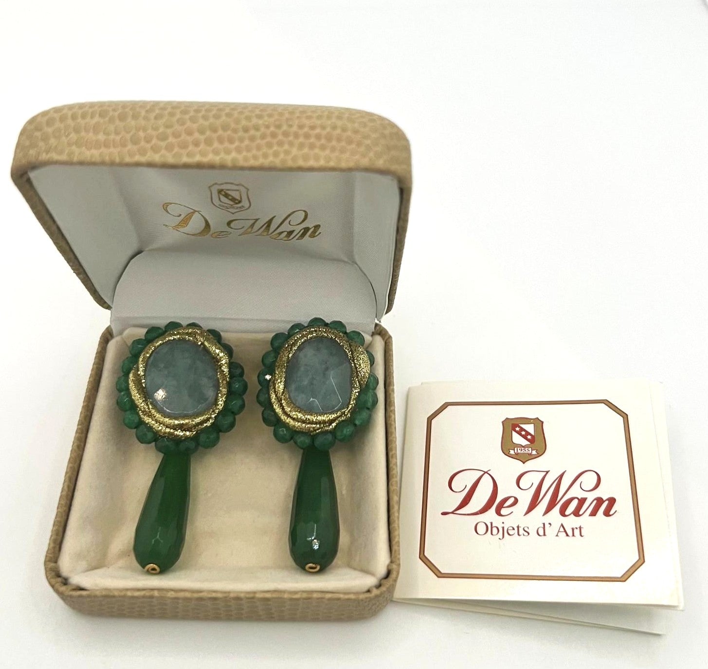 De Wan Vintage Statement-Ohrringe