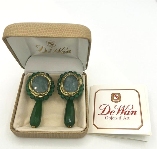 De Wan Vintage Statement-Ohrringe