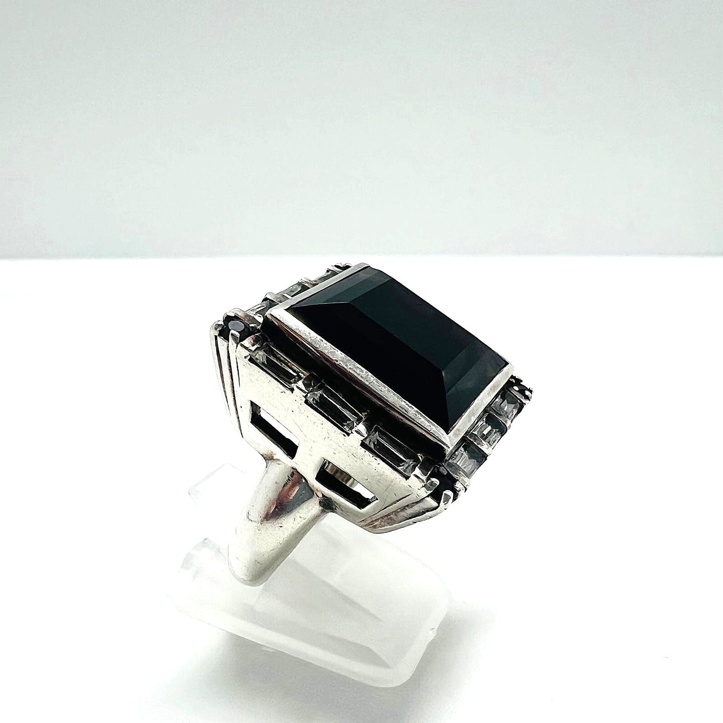 Designer 925 Silber Statement-Ring