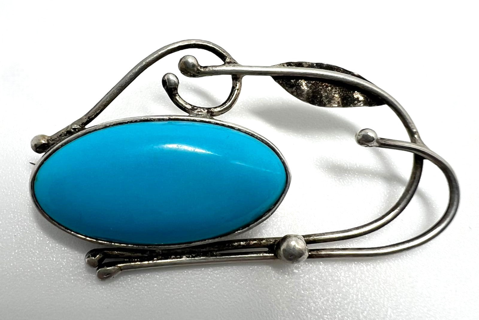 Elegante Art Déco Brosche 