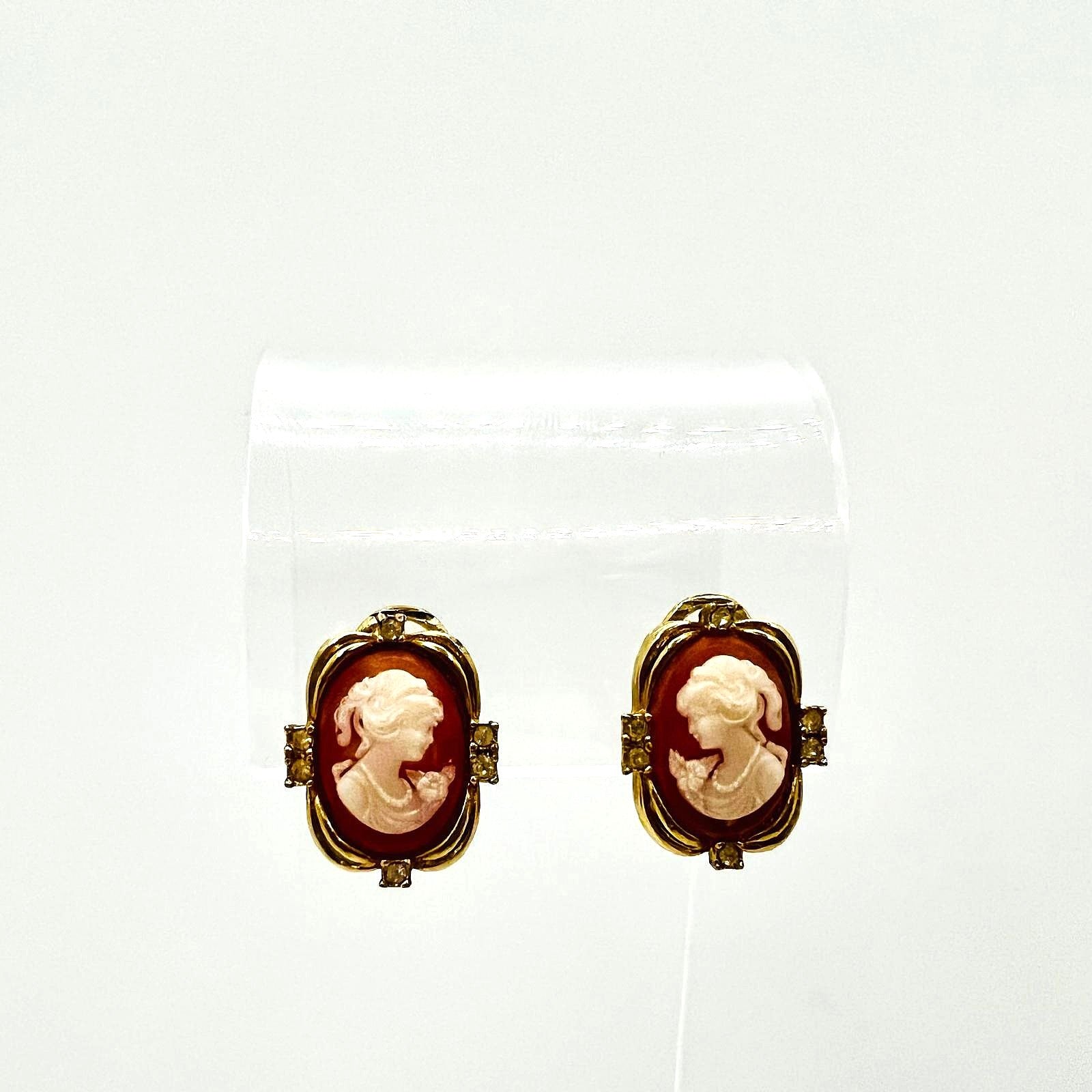 Jugendstil Vergoldete Cameo 