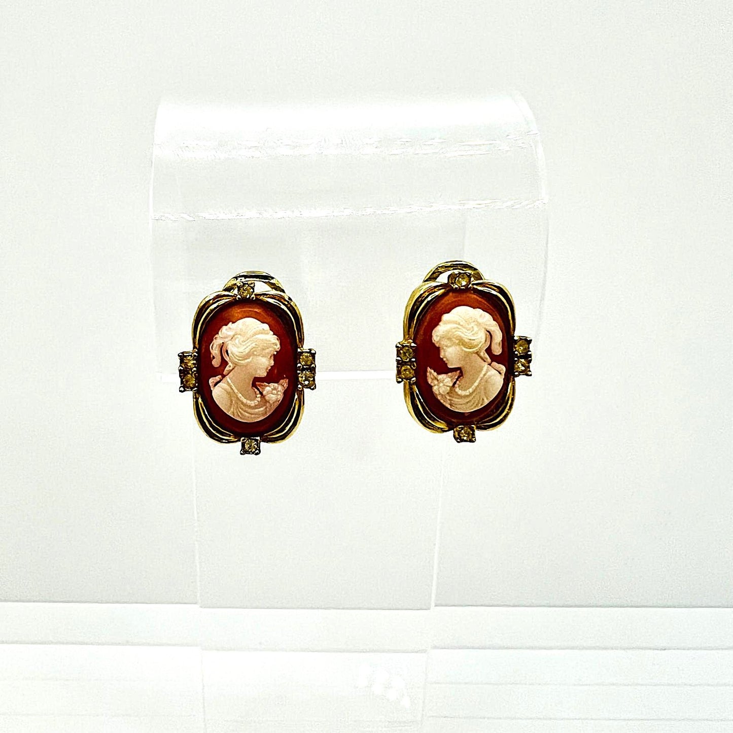 Jugendstil Vergoldete Cameo 