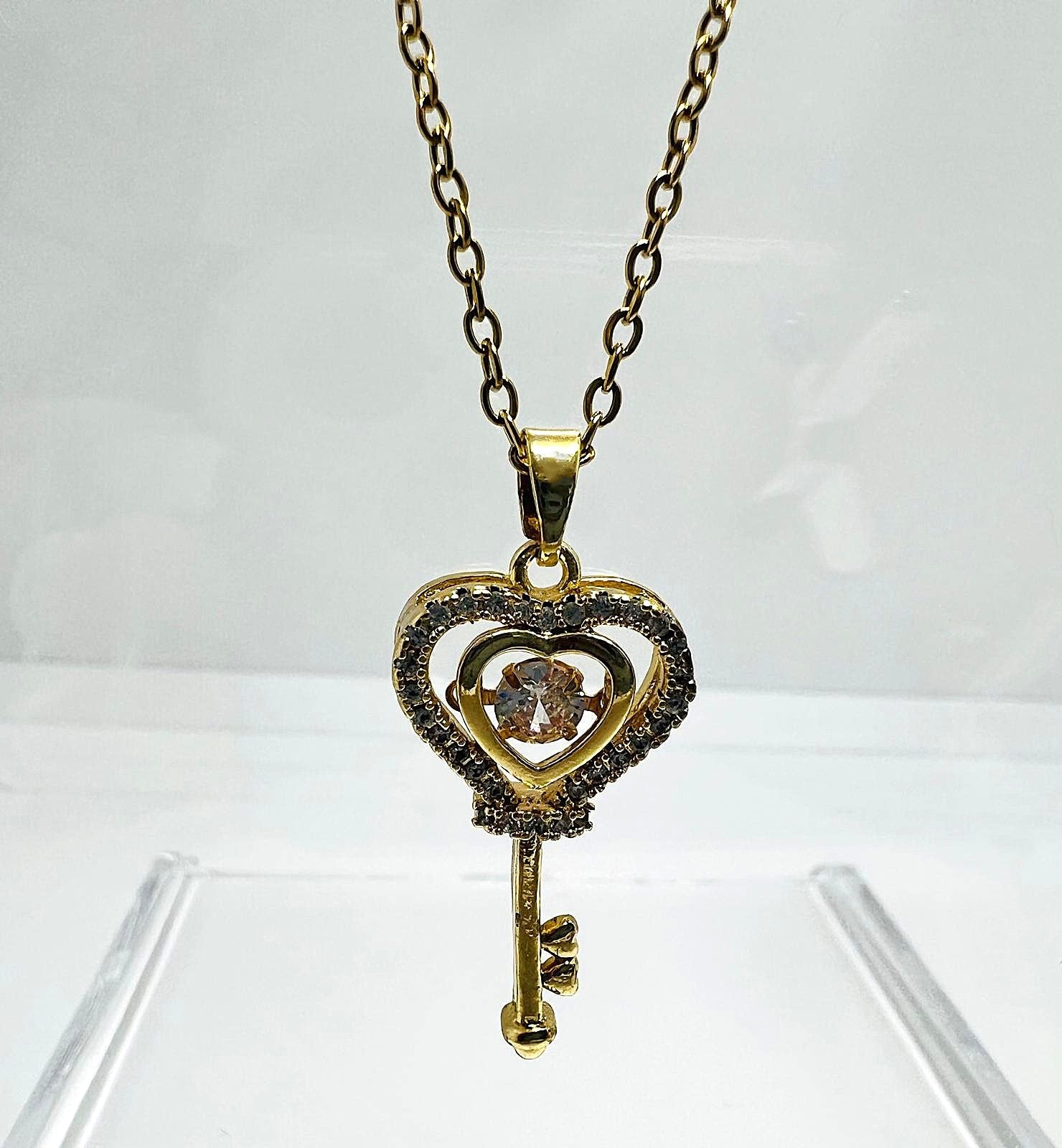 Herz Schlüssel Kette 