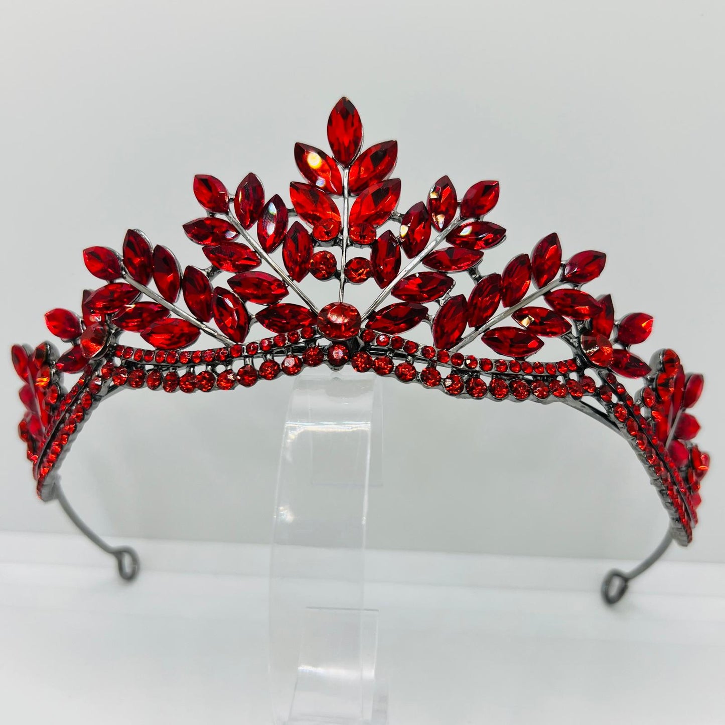 Luxus Tiara Rot