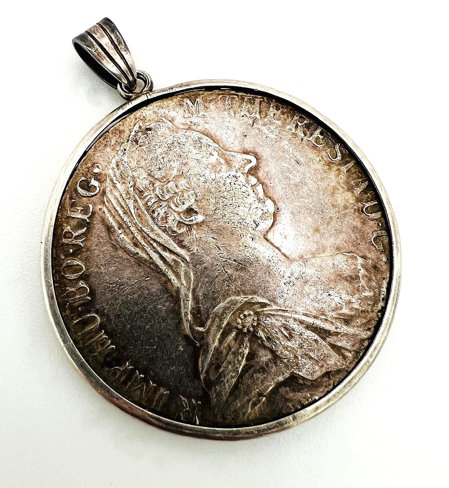 Maria Theresia Taler Anhänger Silber