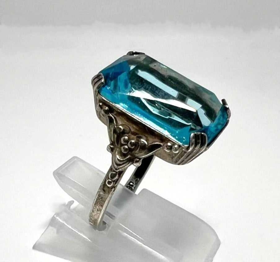 Art Déco Ring aus 830 Silber 