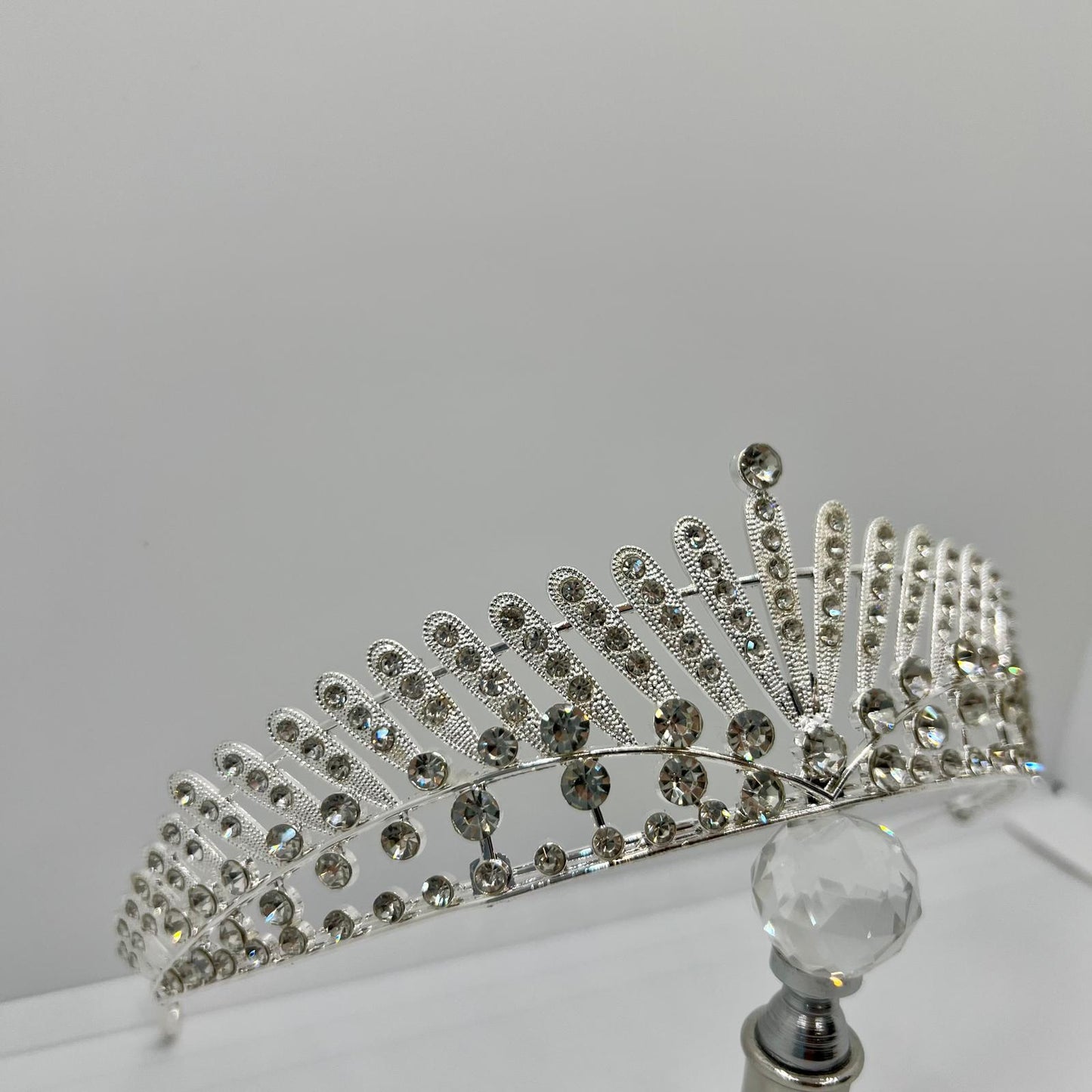 Feine minimalistische Prachtvolle Tiara