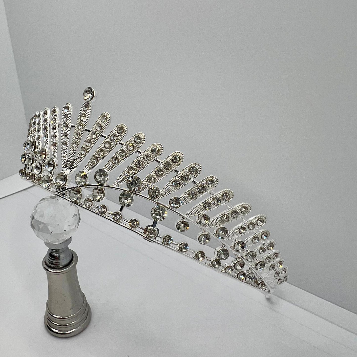Feine minimalistische Prachtvolle Tiara