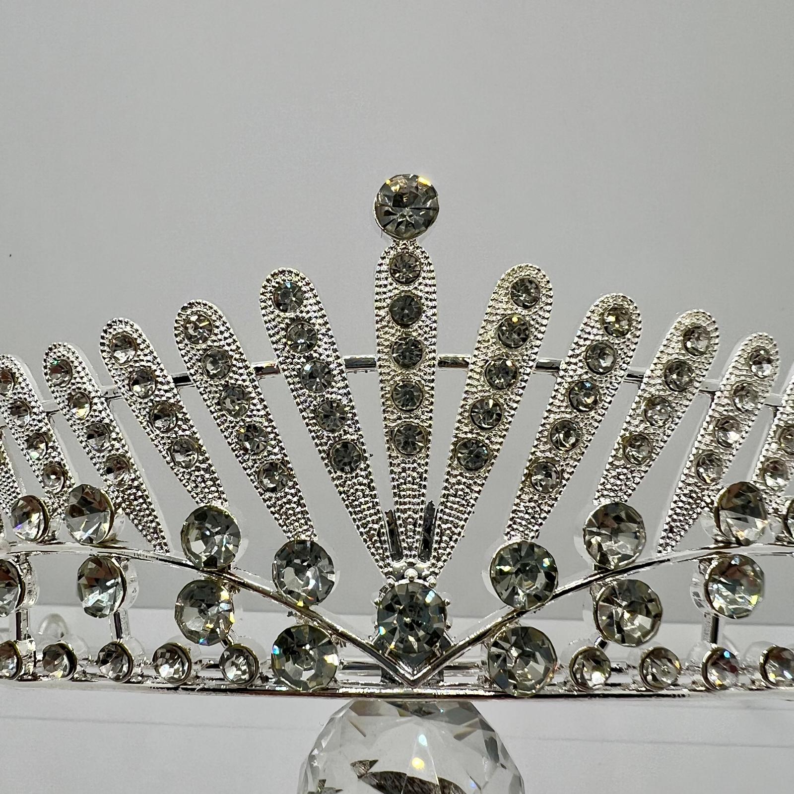 Feine minimalistische Prachtvolle Tiara