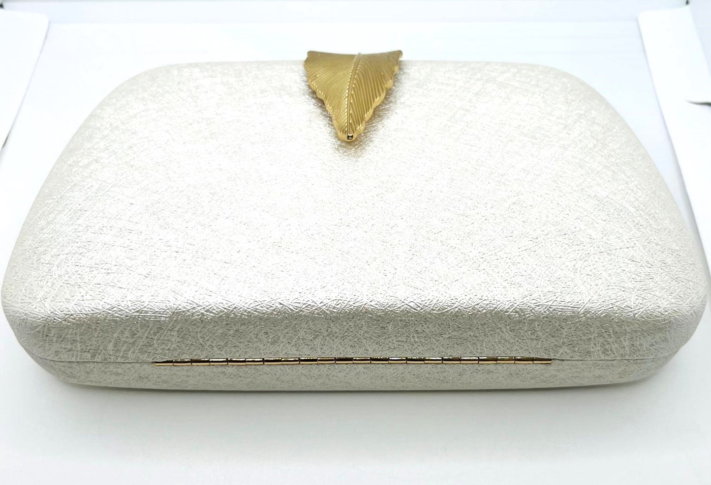 Silberne Abendtasche – Clutch