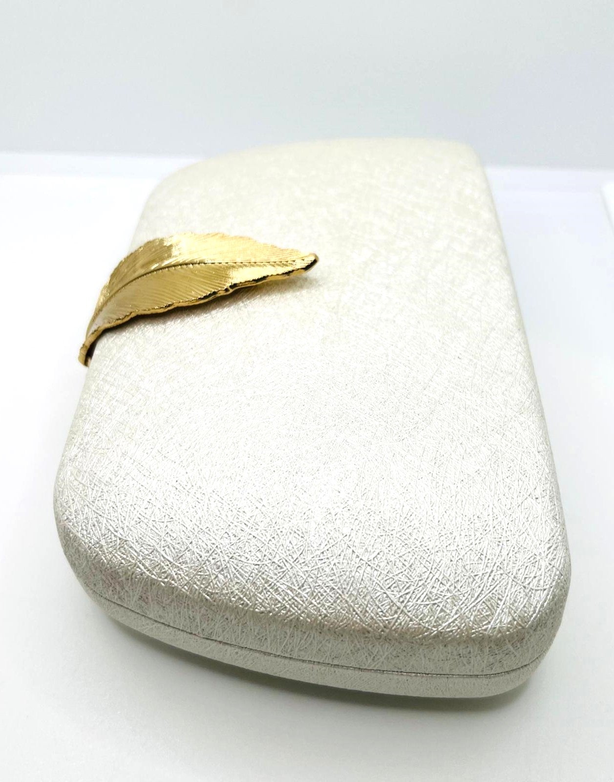 Silberne Abendtasche – Clutch