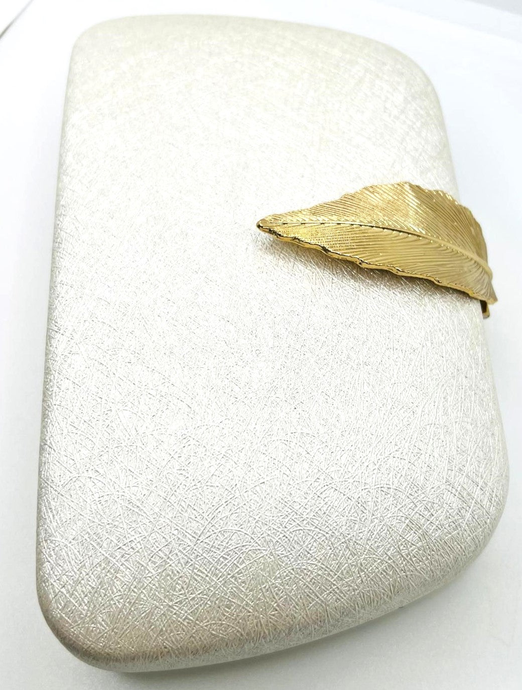Silberne Abendtasche – Clutch