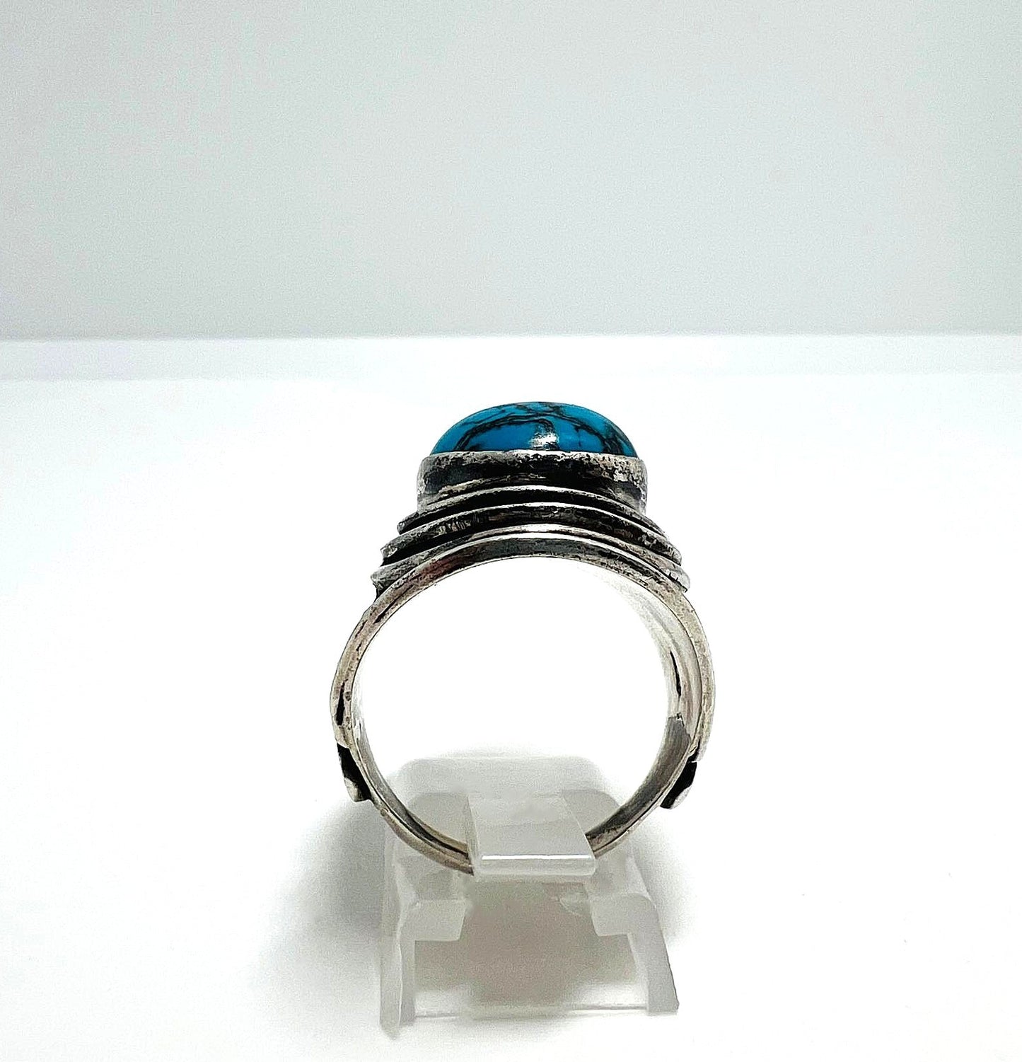 Silberring mit Türkis Cabochon