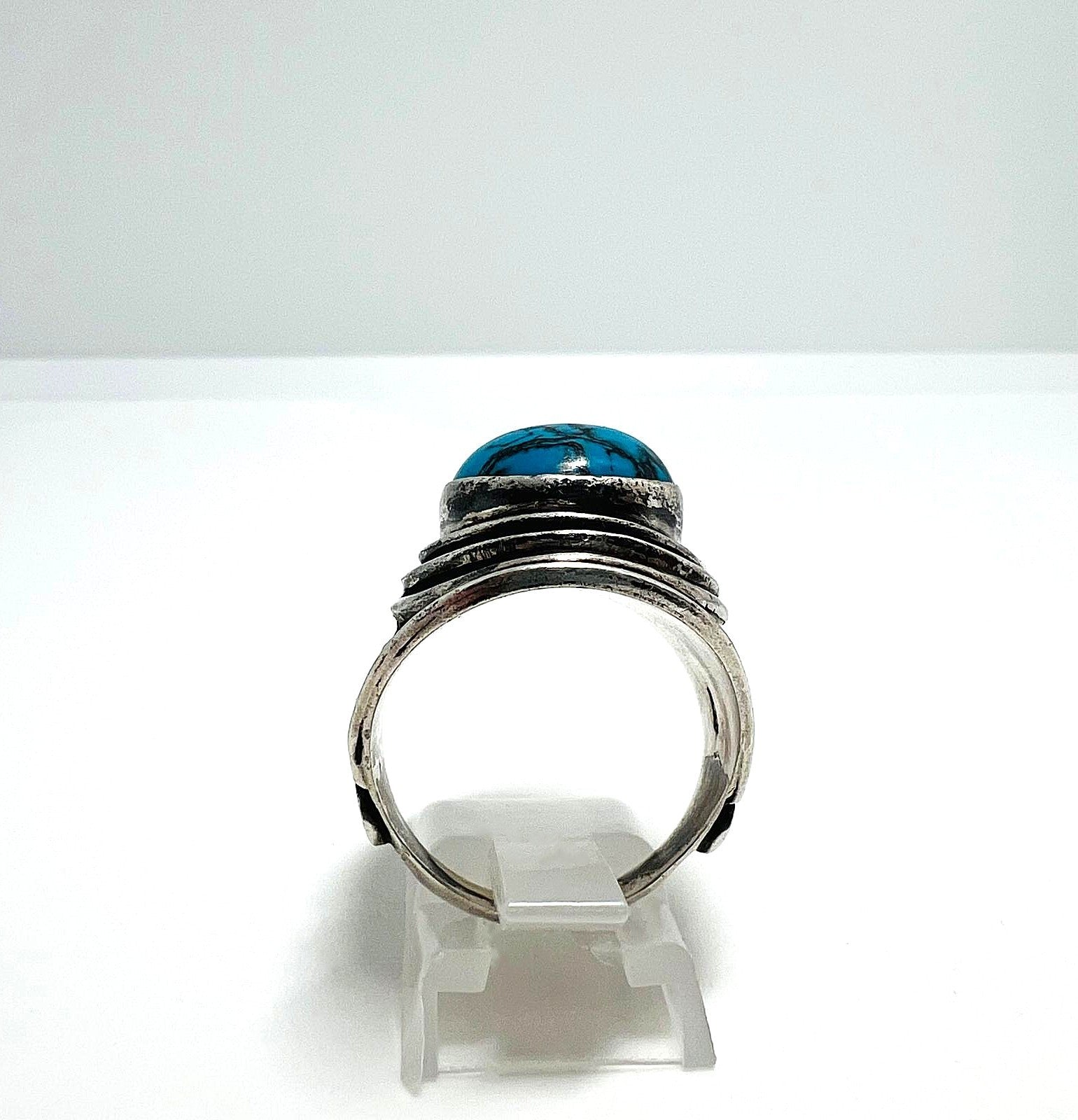 Silberring mit Türkis Cabochon