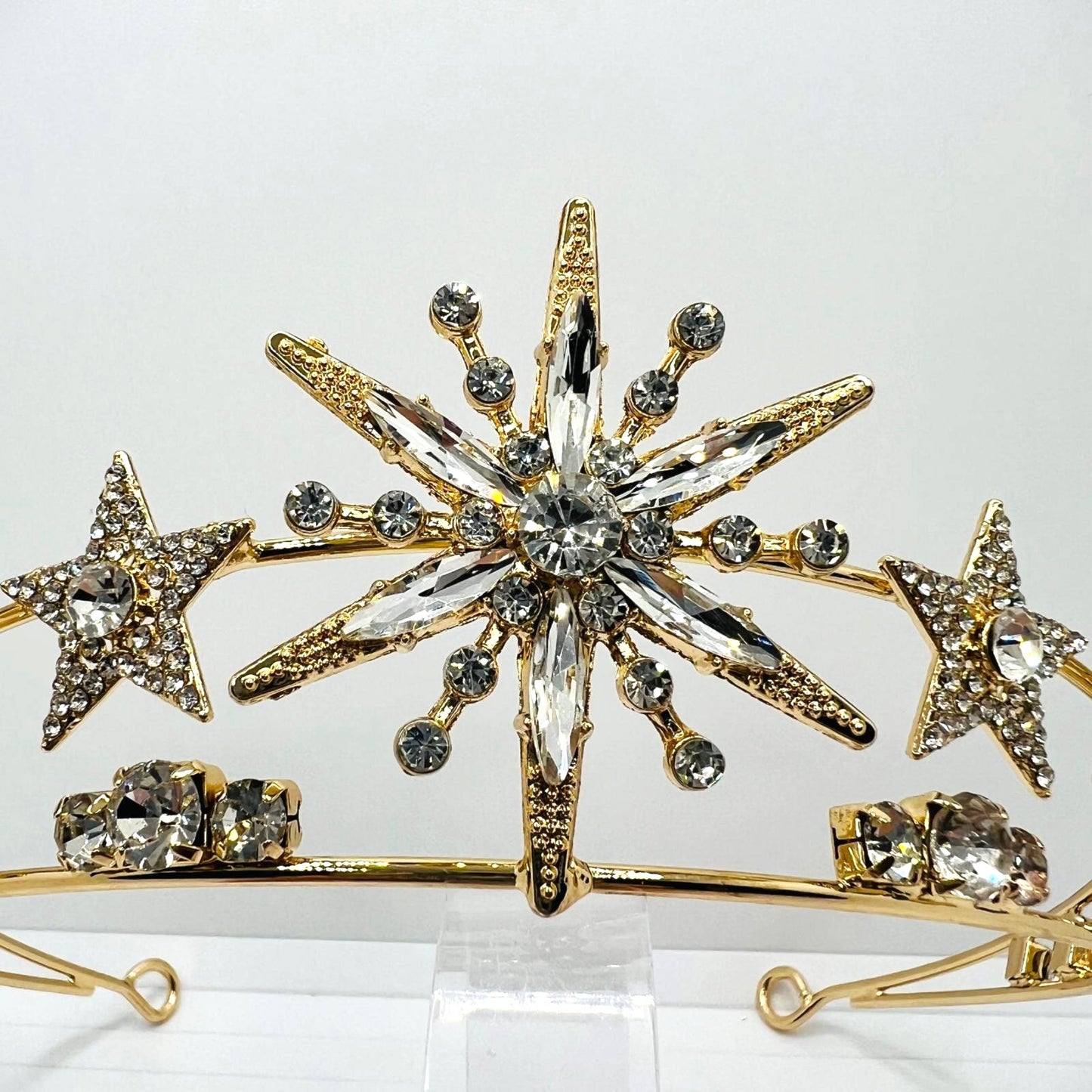Sternen Tiara mit Strass 