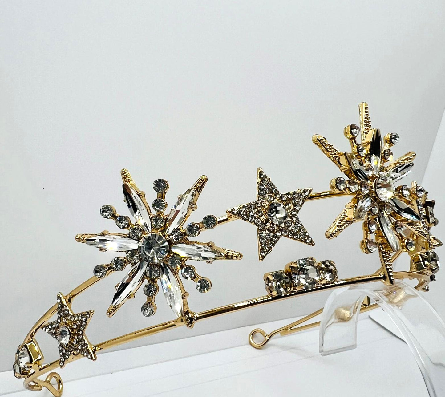 Sternen Tiara mit Strass 