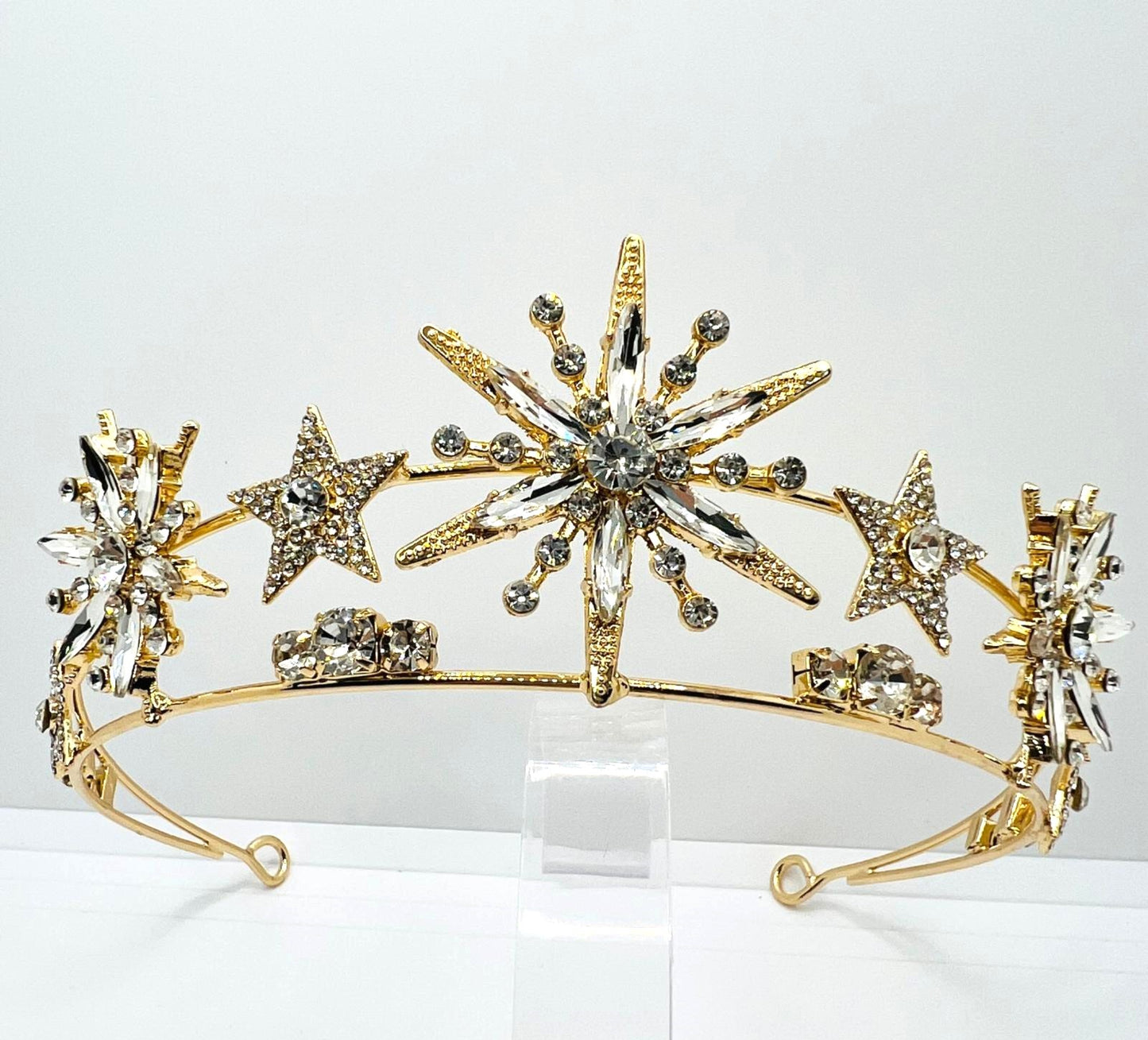 Sternen Tiara mit Strass 