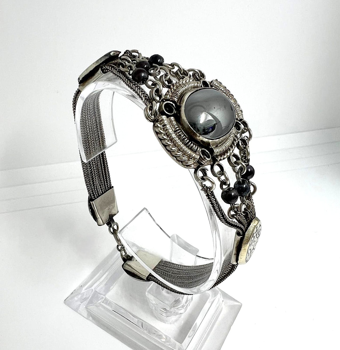 Vintage 900 Silber Armband 