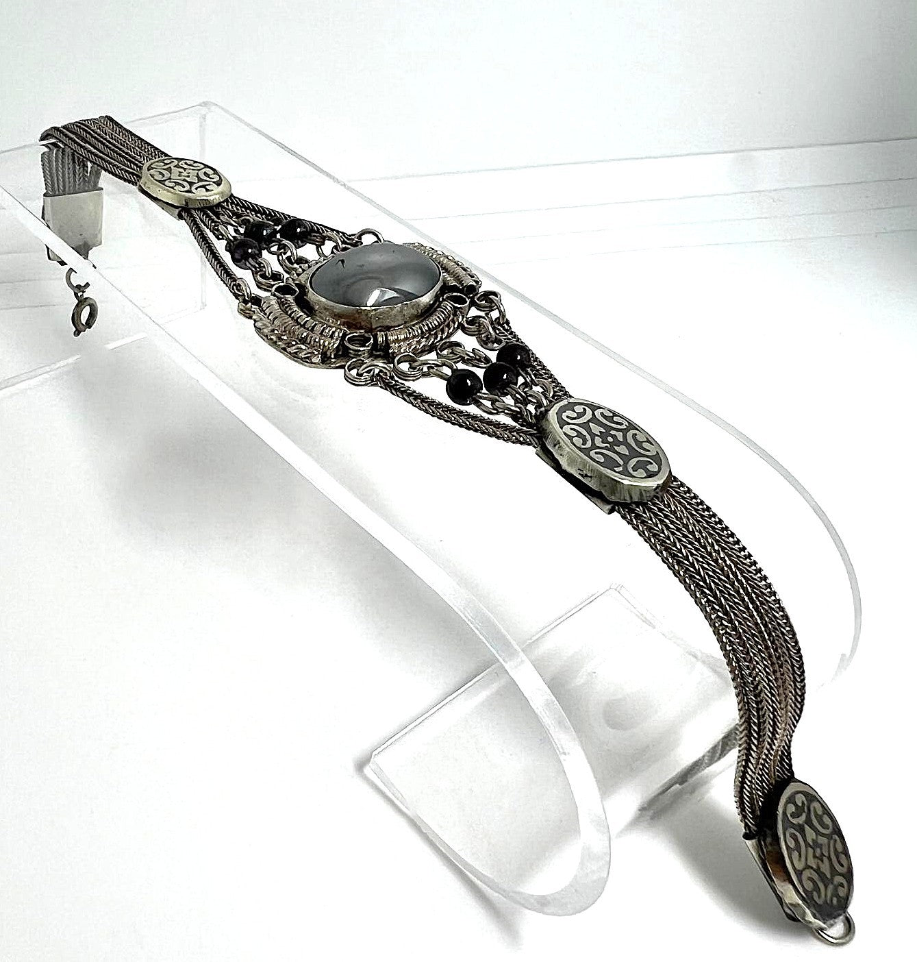 Vintage 900 Silber Armband 