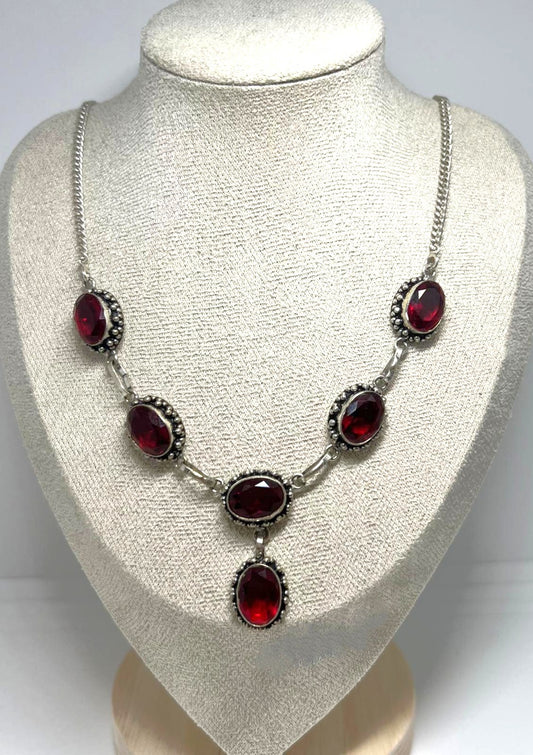 Vintage 925 Silber Collier