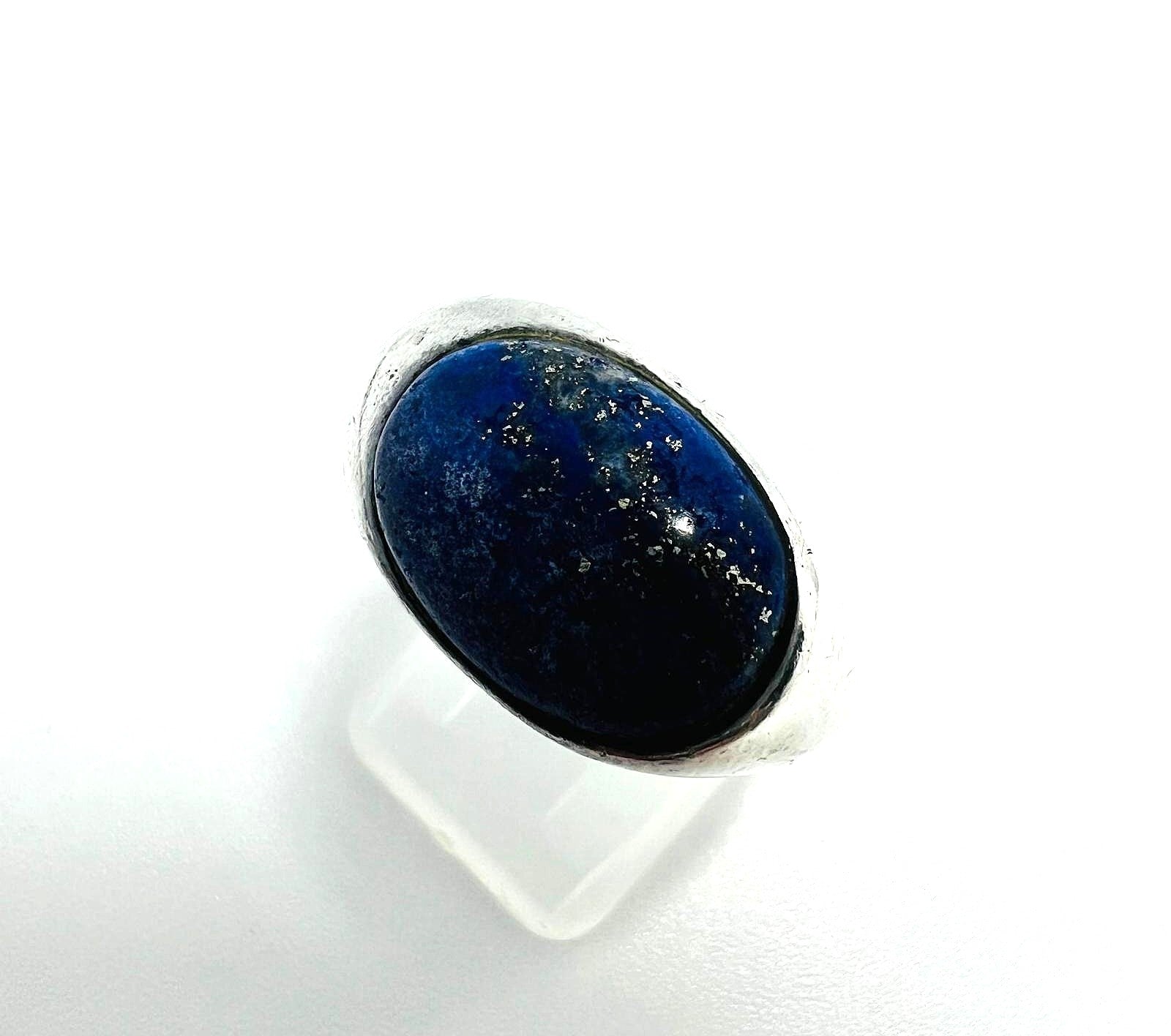 Vintage 925er Silberring mit Lapis Lazuli
