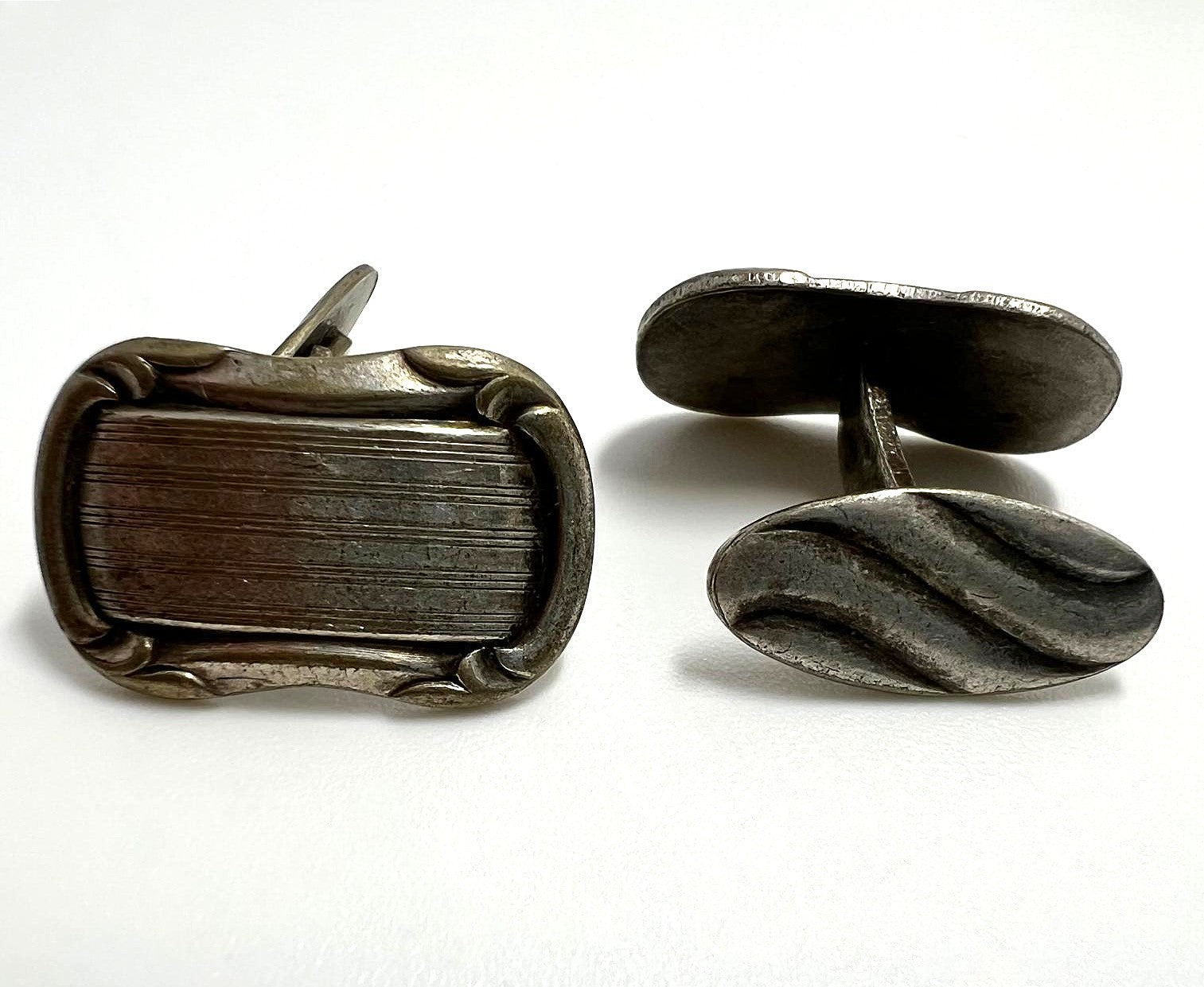 Vintage Alpaka Silver Cufflinks