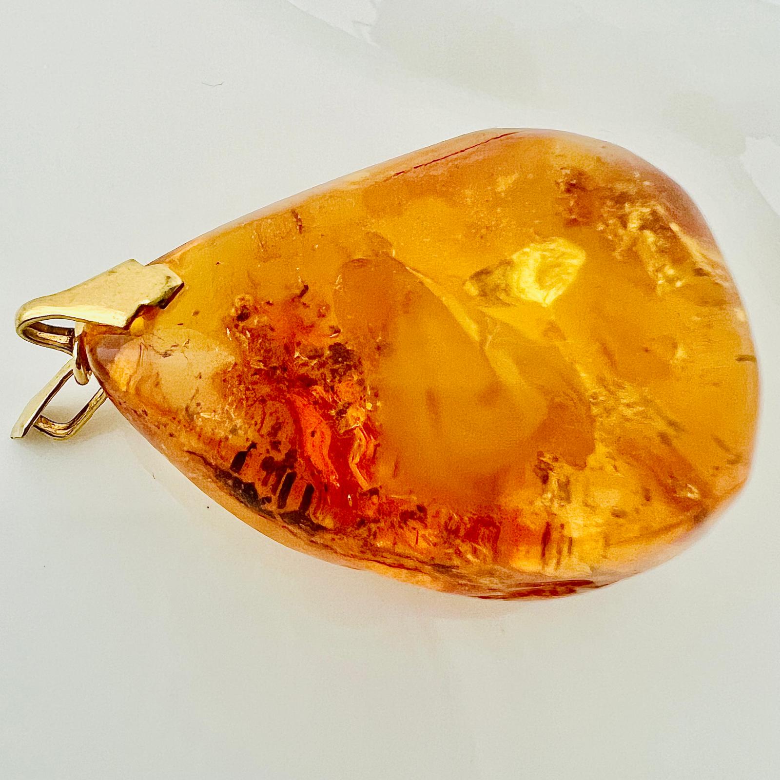 Vintage Bernstein Kettenanhänger True Vintage Schmuck