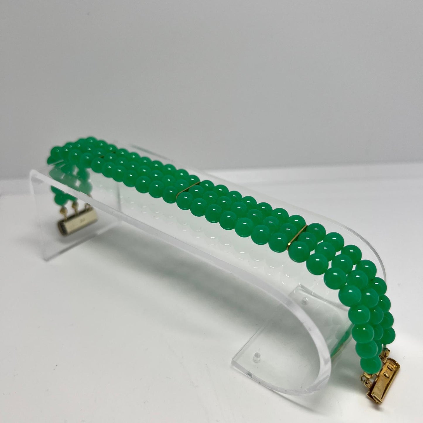 Vintage Chrysopras Armband