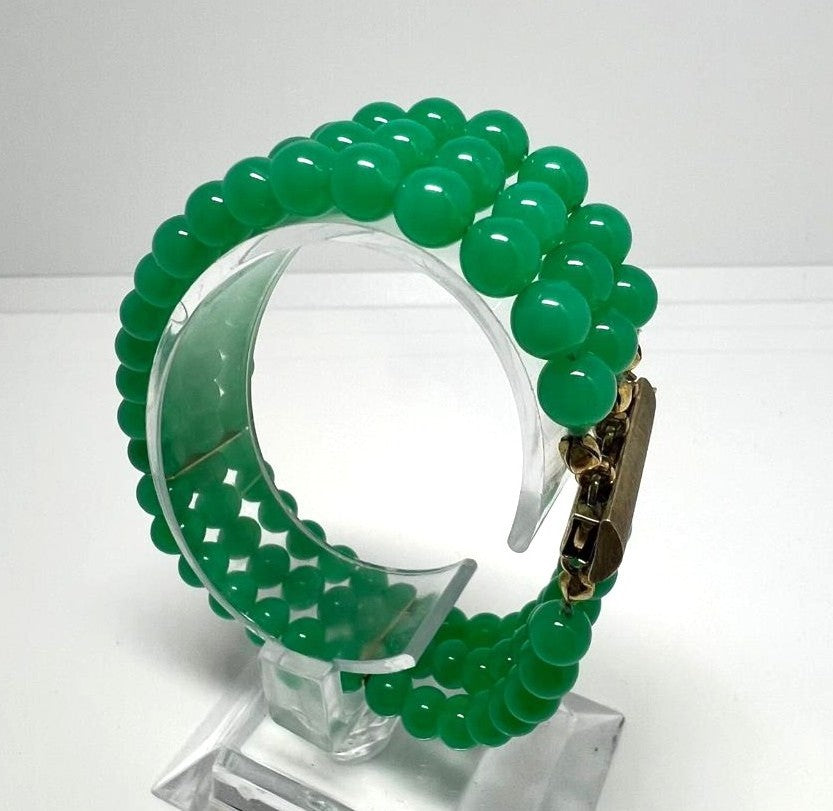 Vintage Chrysopras Armband