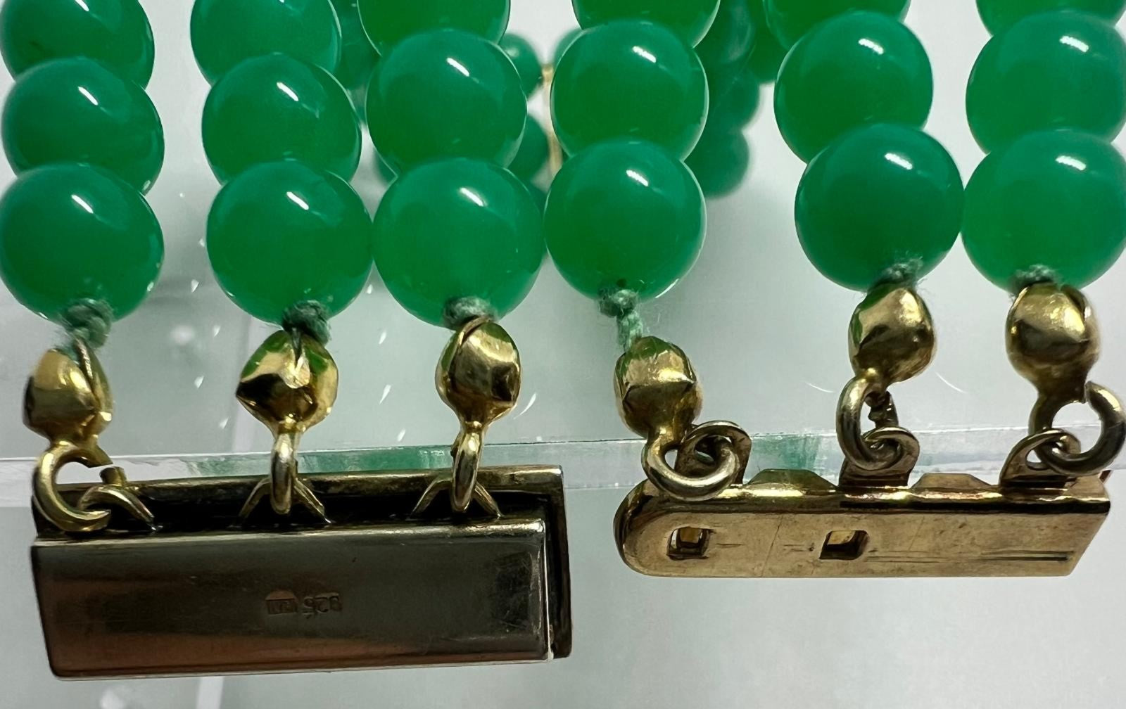 Vintage Chrysopras Armband