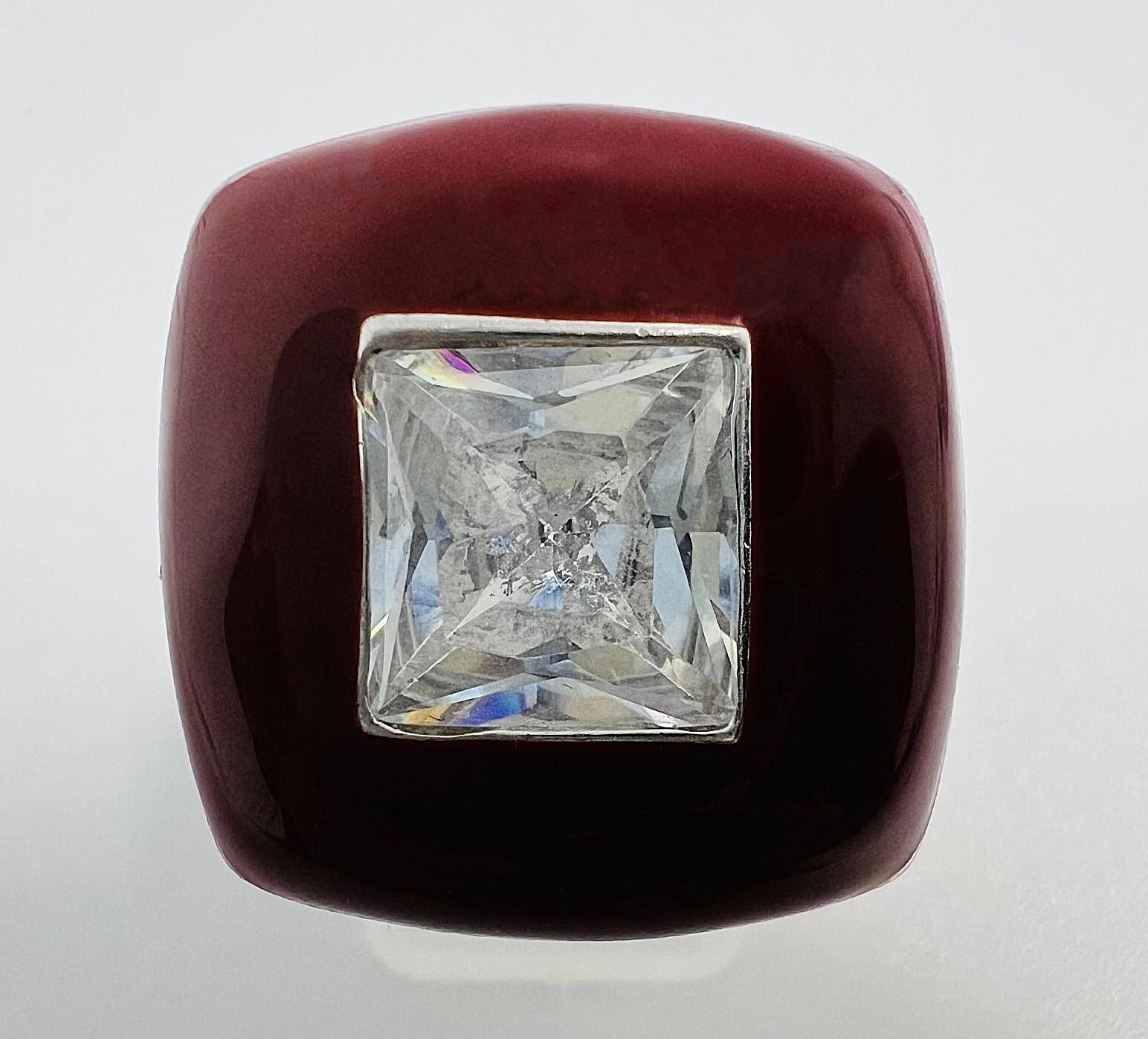 Vintage Emaille Ring