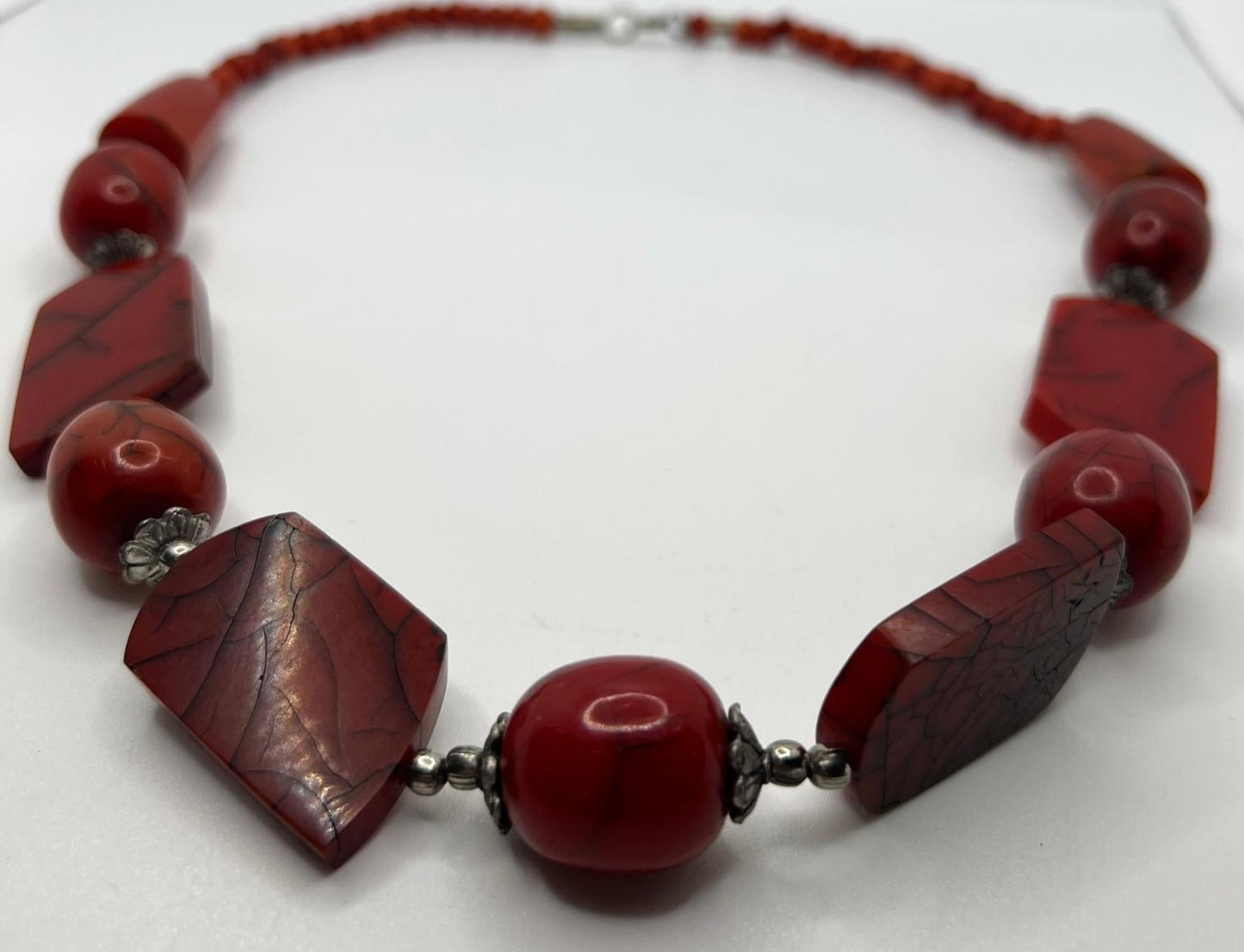 Vintage Korallen Kette