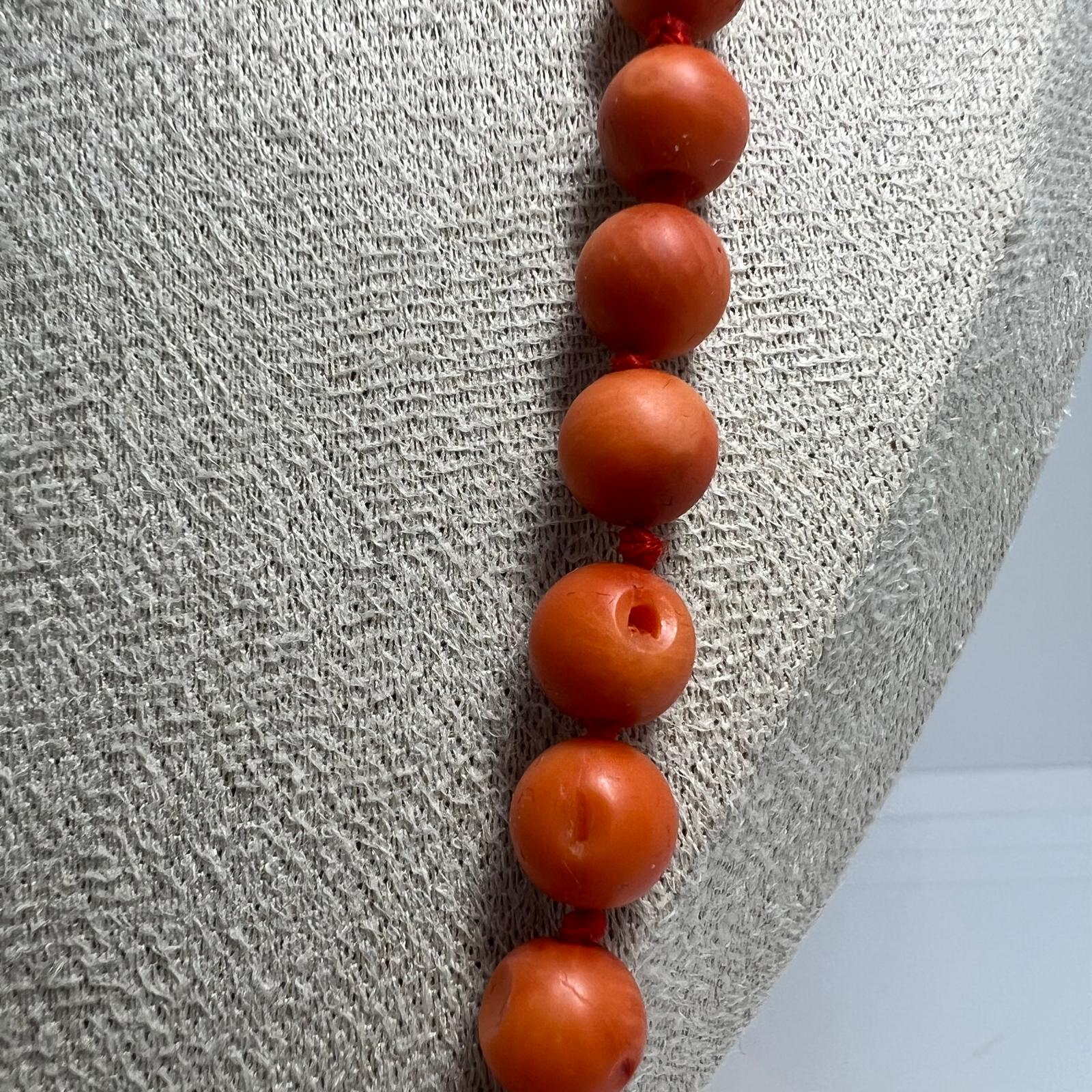 Vintage Korallenkette 