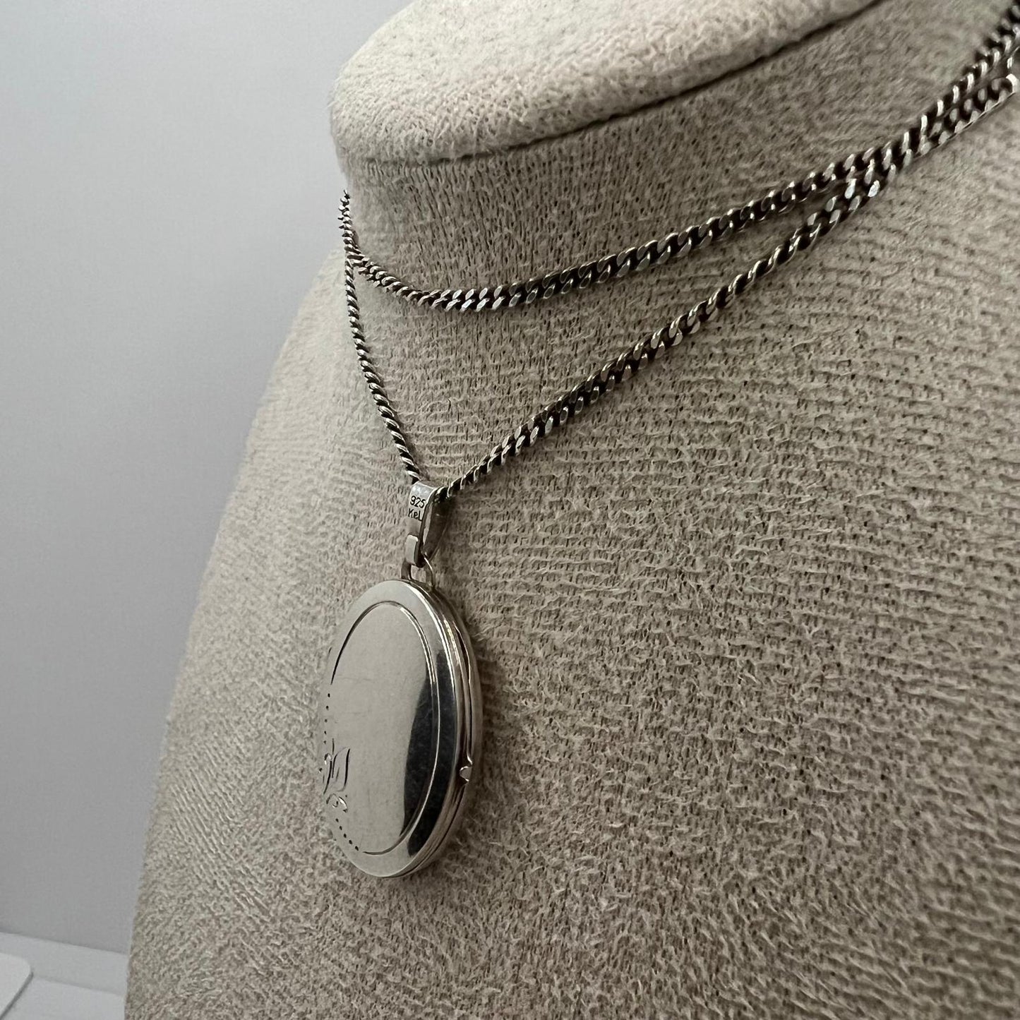 Vintage Medaillon aus 925 Silber