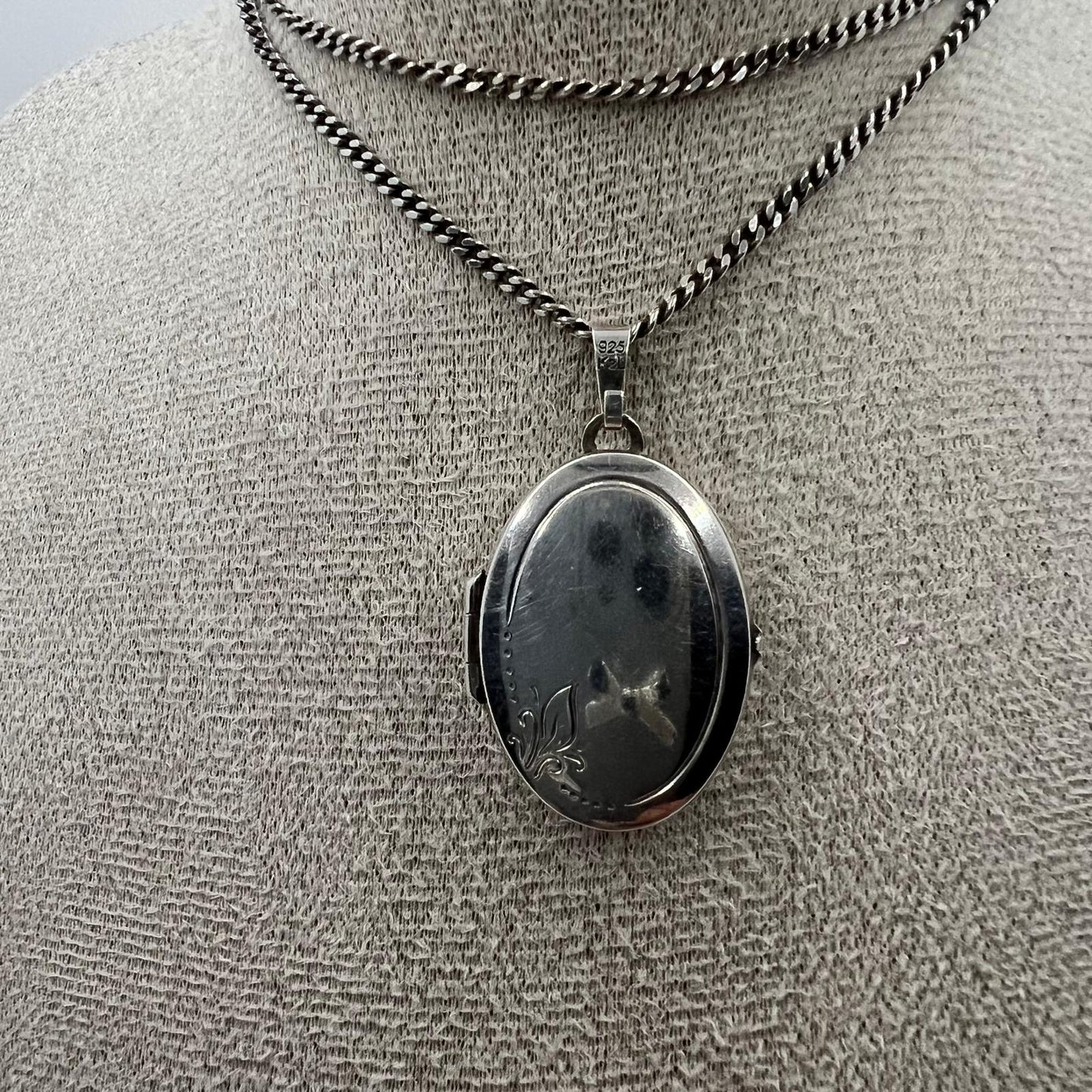 Vintage Medaillon aus 925 Silber