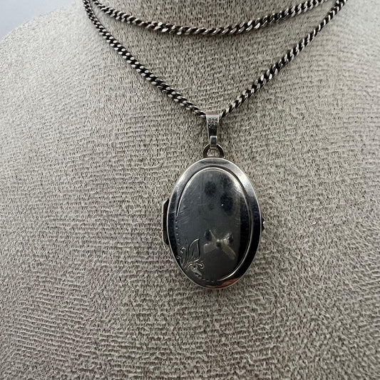 Vintage Medaillon aus 925 Silber