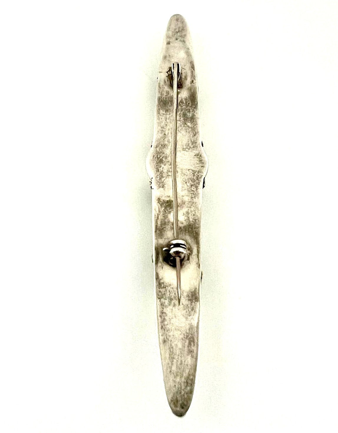 Vintage Silber-Stabbrosche