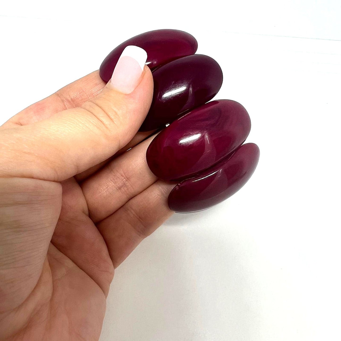 Vintage Kirschrot Bakelit Armband