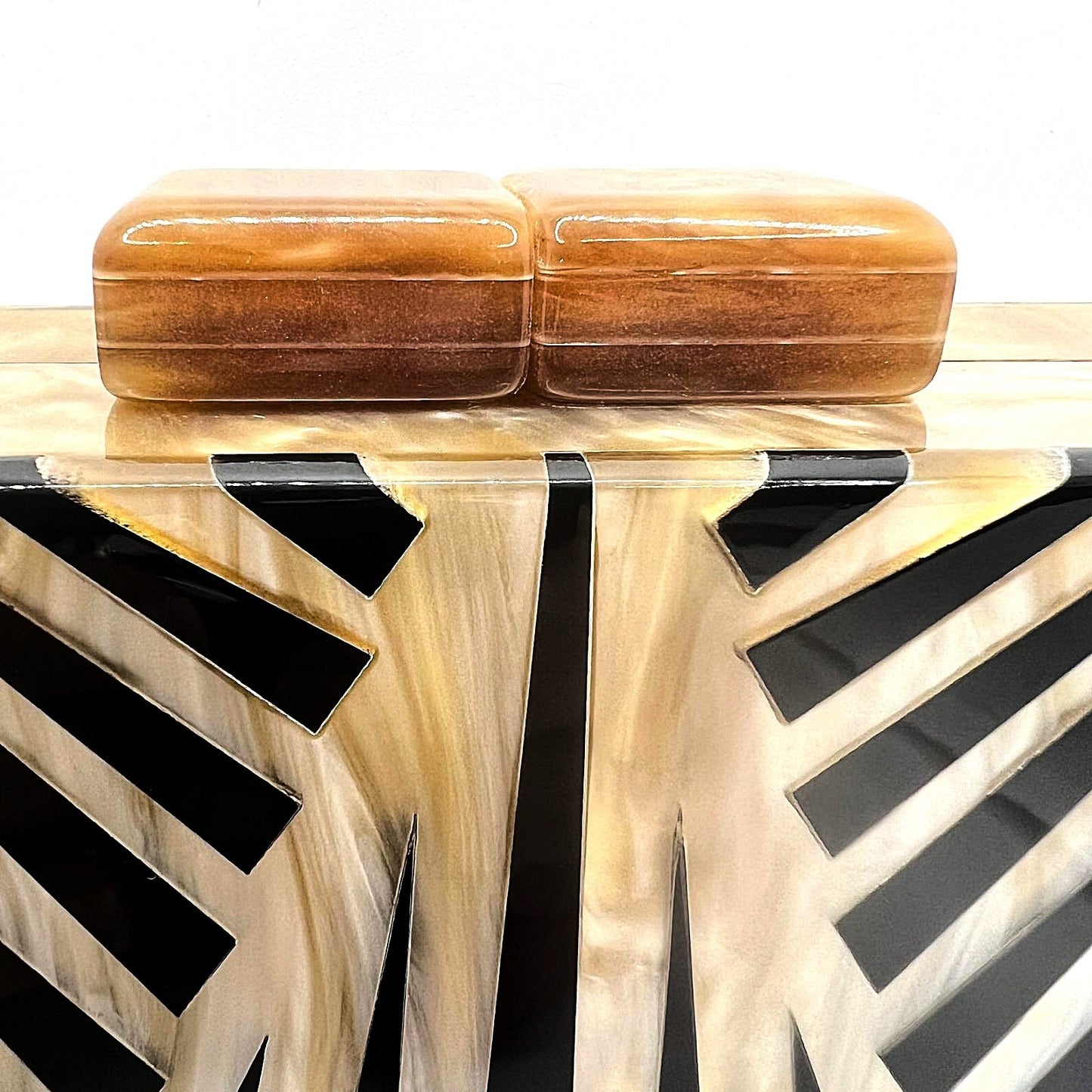 Luxuriöse Box Clutch Acryl 