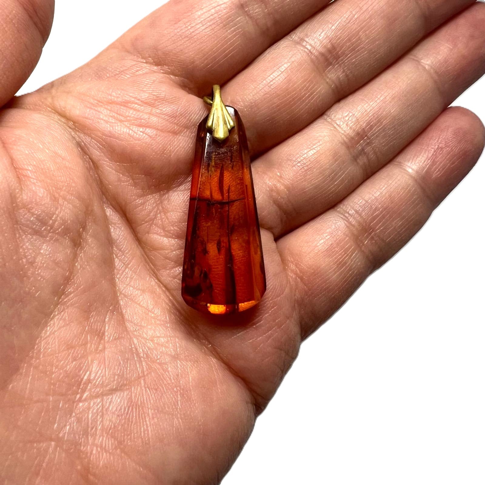 Antiker Bernstein Anhänger