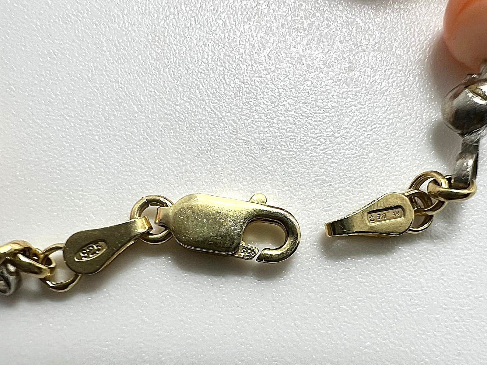 Zertifiziertes Engelshaut Koralle Collier