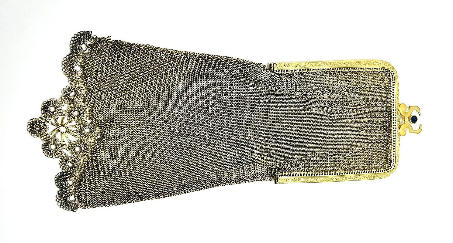 viktorianisches Chatelaine-Täschchen